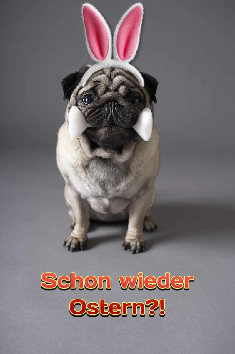 Lustiges Frohe Ostern-Bild